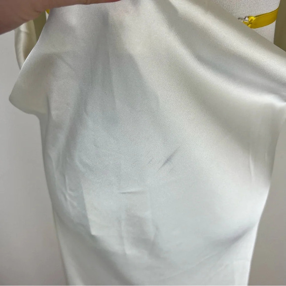 NWT L'Academie Revolve Rumi Low Back Maxi Dress in Ivory Size S - Picture 8 of 10